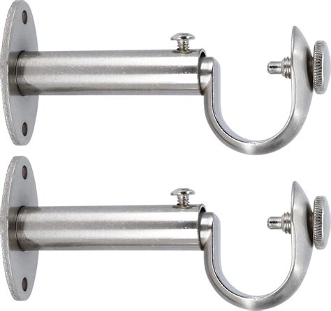 extra large curtain rod brackets